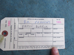 Rolls Royce Phantom front bumper distance pdc sensor