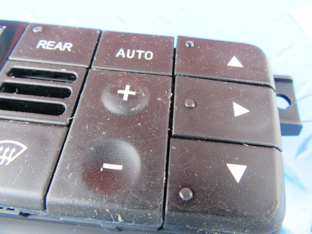 Maserati GranCabrio Turismo Quattroporte AC heater temperature control panel #8829