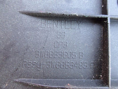 Bentley Continental Gt Flying Spur Gtc front left side trim panel black