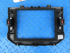 Maserati Ghibli radio interface monitor display surround trim with knobs #8924