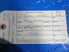 Ferrari 599 GTB Fiorano 612 Sessanta rear speaker #6184