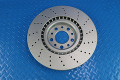 Alfa Romeo Giulia front brake pads & drilled rotors TopEuro #11331