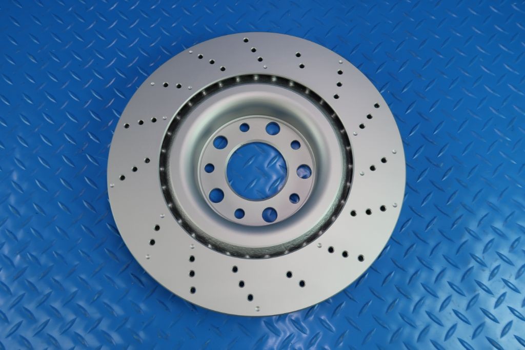 Alfa Romeo Stelvio filters & front rear brake pads rotors drilled upgrade TopEuro #11335