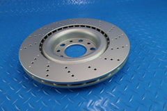 Alfa Romeo Giulia rear brake pads drilled rotors TopEuro #11333