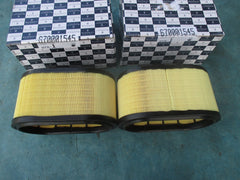 Maserati Ghibli Quattroporte engine air filter x2 #4909