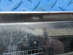 Rolls Royce Ghost trunk lid boot chrome trim #0887