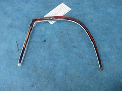 Bentley Flying Spur right rear quarter glass trim molding moulding #2435