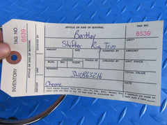 Bentley Flying Spur GT GTC shifter console chrome ring molding trim #6539