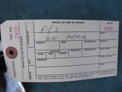 Bentley Flying Spur right rear quarter glass trim molding moulding #2435