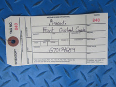 Maserati Ghibli Quattroporte front overhead dome light console #0840