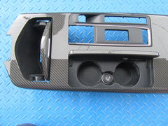 Maserati Ghibli Quattroporte center compartment cup holder console trim #0839