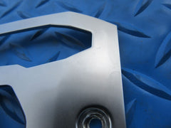 Lamborghini Aventador center console trim plate silver OEM #6779