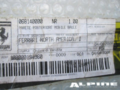 Ferrari F430 Spider trunk hood mobile rear wall