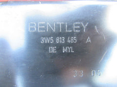 Bentley Continental Flying Spur left rear quarter drain channel plate #0808