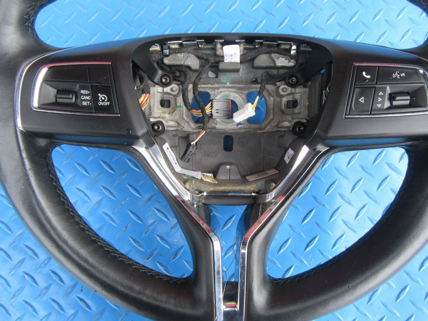 Maserati Quattroporte steering wheel with wood trim #8945