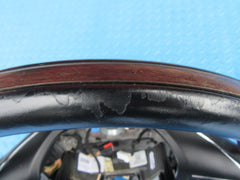 Maserati Quattroporte steering wheel with wood trim #8945