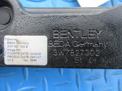 Bentley Continental GTC right trunk boot hinge #8946