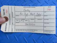 Bentley Flying Spur GT GTC air duct adjustment motor #0751