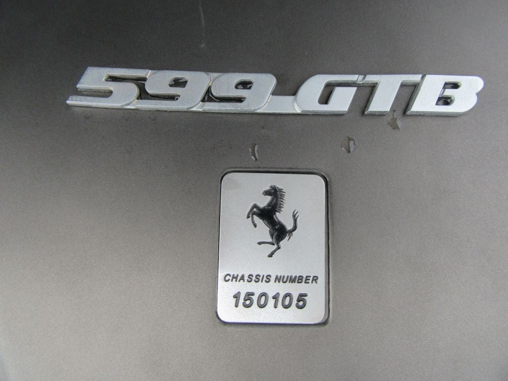 Ferrari 599 GTB Fiorano central engine cover #7843