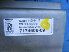 Rolls Royce Phantom front right window regulator with motor #5321