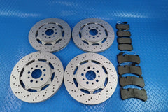 Alfa Romeo Giulia Stelvio Quadrifoglio front rear brake pads rotors #11352