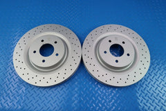 Aston Martin Db7 Vantage front brake disc rotors TopEuro #11362