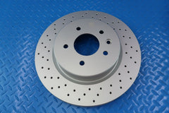 Aston Martin Db7 Vantage rear brake disc rotors 1pc TopEuro #11365