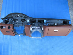 Maserati Quattroporte dash dashboard brown #0792