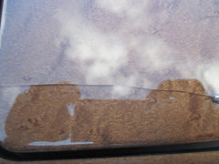 Maserati Quattroporte center console cup holder and compartment trim #5354