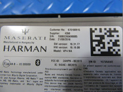 Maserati Ghibli radio information navigation display touch screen #6788
