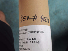 Bentley Continental Gt Gtc right door lower chrome molding strip #9008