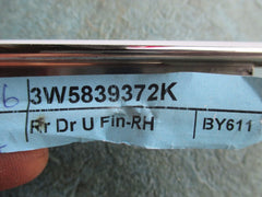 Bentley Flying Spur Right Rear door top chrome molding strip #9018
