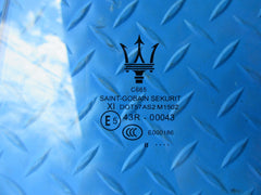 Maserati Quattroporte left rear door window glass #0740