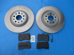 Maserati Ghibli front rotors brake pads set TopEuro #42788