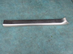 Bentley Flying Spur left front door sill trim emblem tread plate #1985