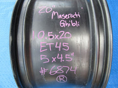 20" Maserati Ghibli Quattroporte rear rim wheel #6874