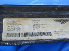 Bentley Gt GTc Supersports left front bumper extension Carbon fiber #0730