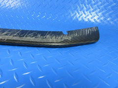 Bentley Gt GTc Supersports front bumper lower carbon lip spoiler #0731