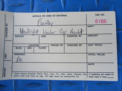 Bentley Continental right headlight washer cap bracket #6166