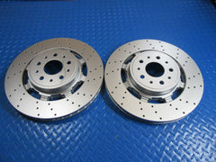 Maserati GranTurismo Gt Quattroporte front disk brake rotors PREMIUM QUALITY 2pcs #6707