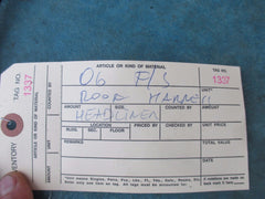 Bentley Continental Flying Spur roof wire harness loom