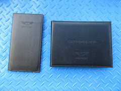Bentley Continental GT V8 owner's manual guide service handbook #0699