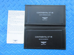 Bentley Continental GT V8 owner's manual guide service handbook #0699