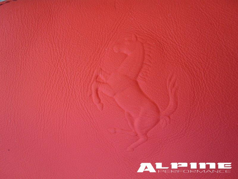 Ferrari 599 Seat Cover Skin - Red