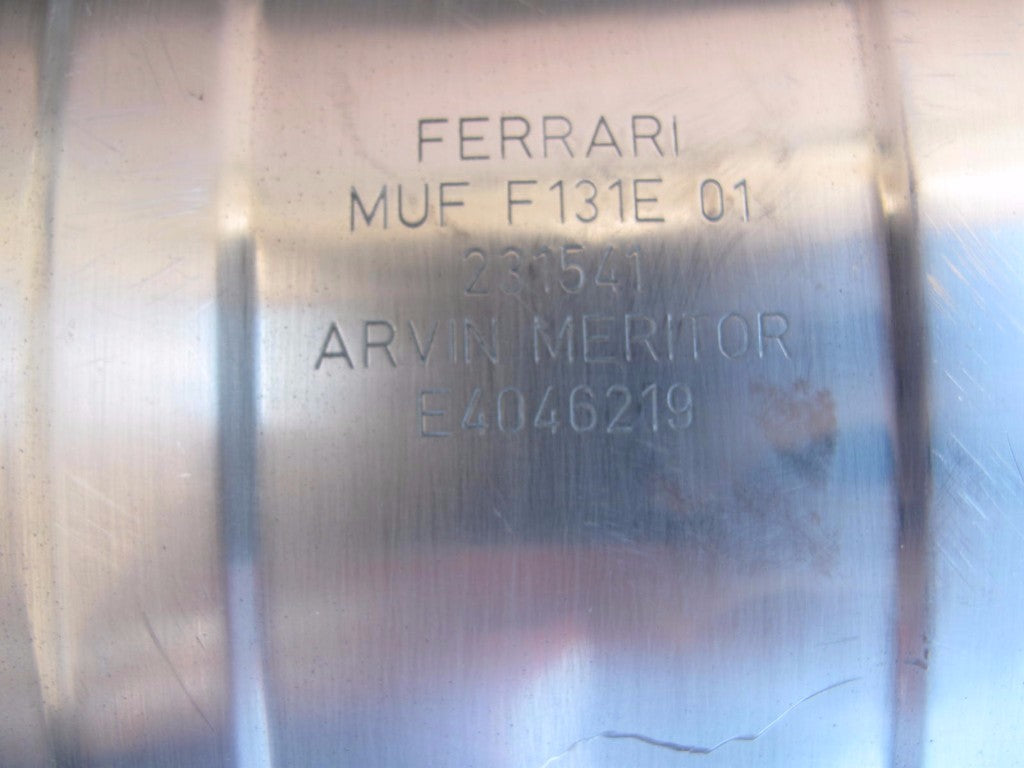 Ferrari F430 Spider Exhaust Mufflers