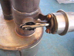 Ferrari California left exhaust silencer