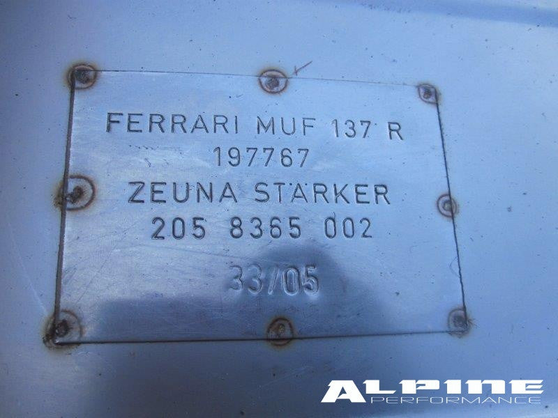 Ferrari 612 Scaglietti Exhaust Mufflers