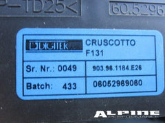 Ferrari 360 Modena Spider Cluster Speedometer