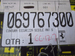 Ferrari California left front Seat Belt 069767300
