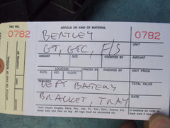 Bentley Continental Gt Gtc Flying Spur left battery tray